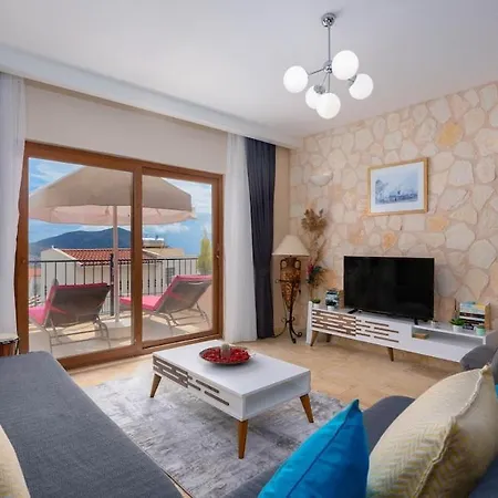 Esma Full Sea View Kalkan アパート カシュ