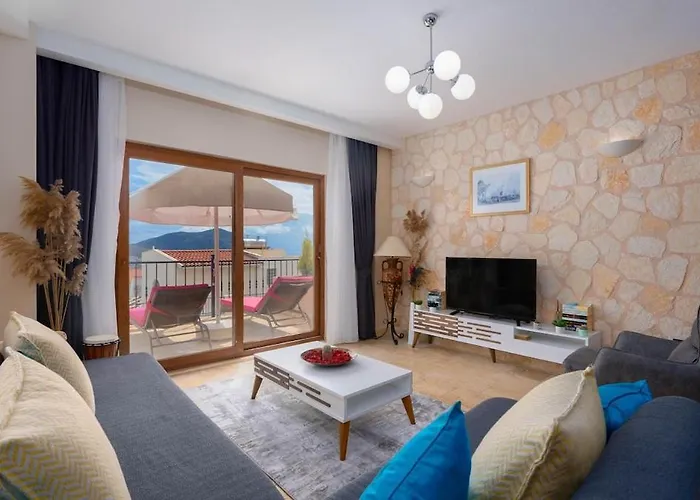 Esma Full Sea View Kalkan Lejlighed Kaş